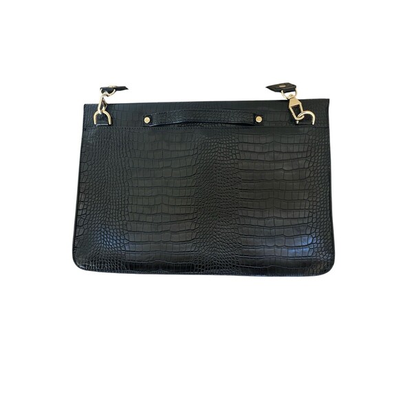 Quay‎ Australia Black Laptop Bag With Strap NWOT - Picture 4 of 13